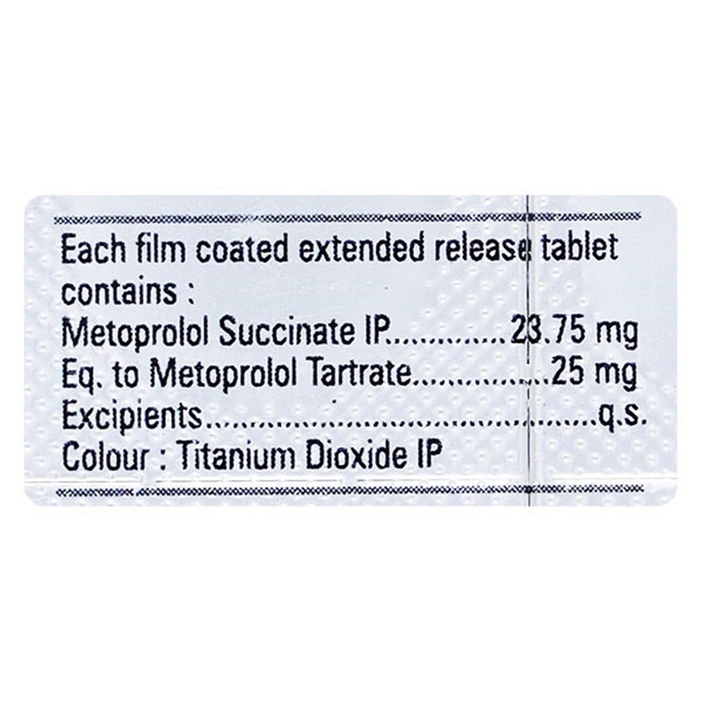 Z-Met-25MG SR - Strip of 10 Tablets