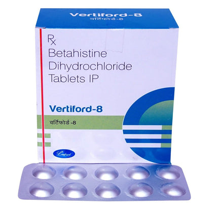 Vertiford-8 - Strip of 10 Tablets