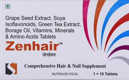 Zenhair - Strip of 10 Tablets