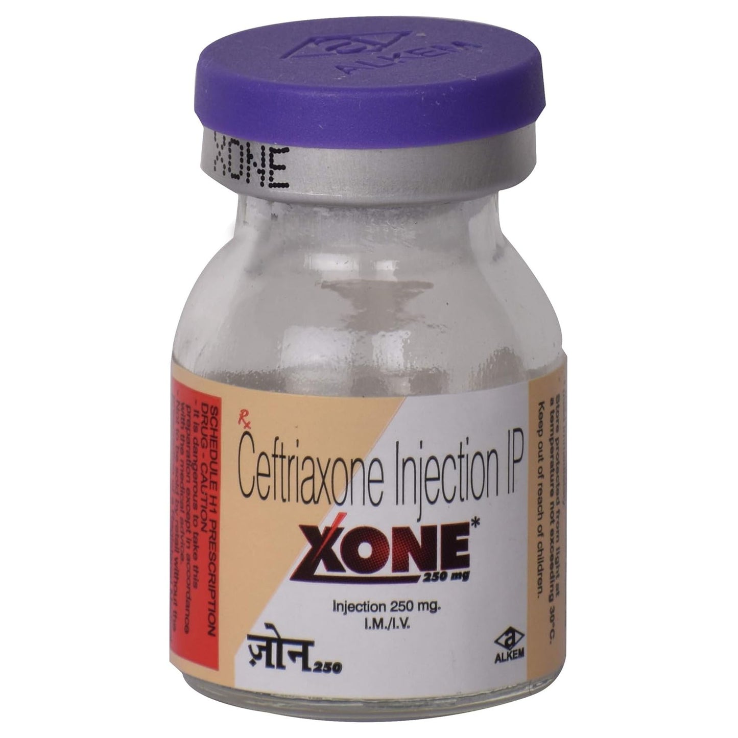 Xone 250mg - Vial of 250 mg Injection