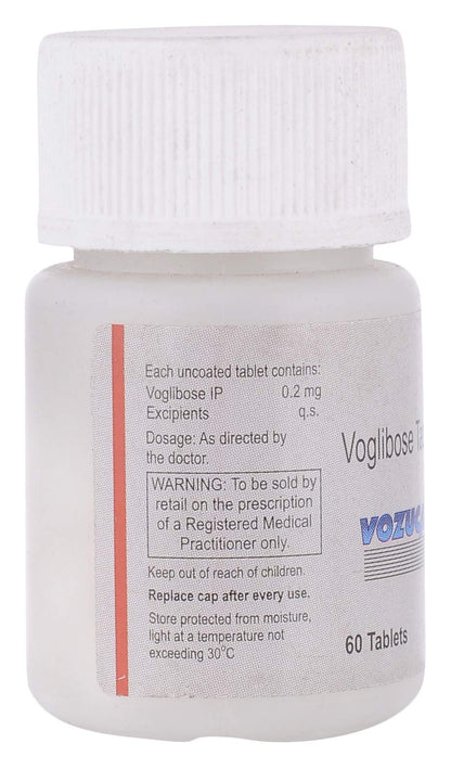 Vozuca Active 0.2mg - Bottle of 60 Tablets