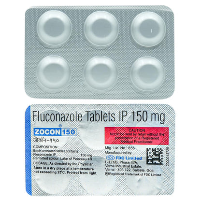 Zocon 150-Strip of 6 Tablets