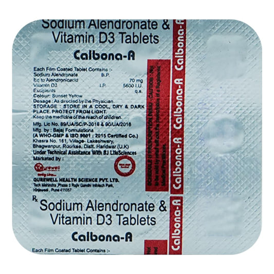 Calbona-A - Strip of 4 Tablets