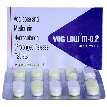 Voglow M 0.2 - Strip of 10 Tablets