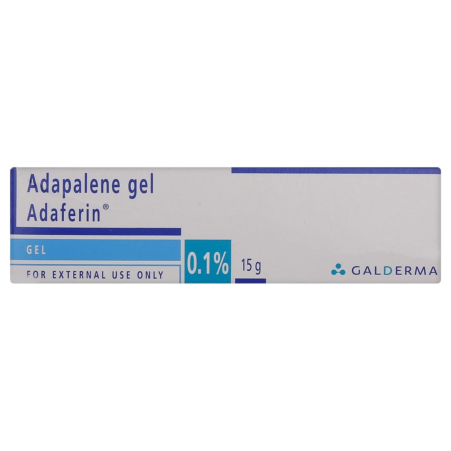 Adaferin 0.1% - Tube of 15 gm Gel