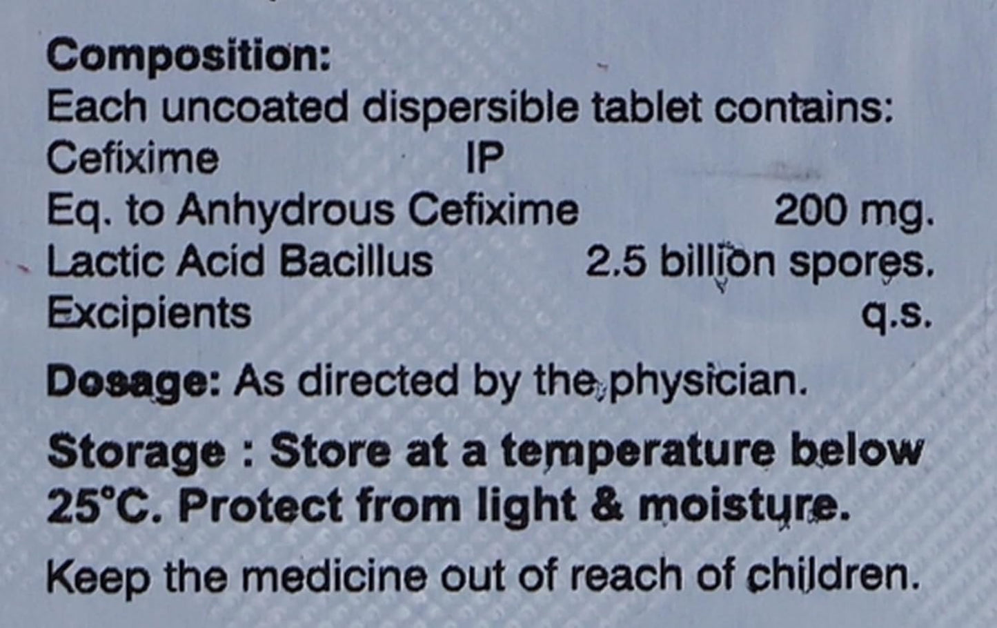 Athfix DT 200mg - Strip of 10 Tablets