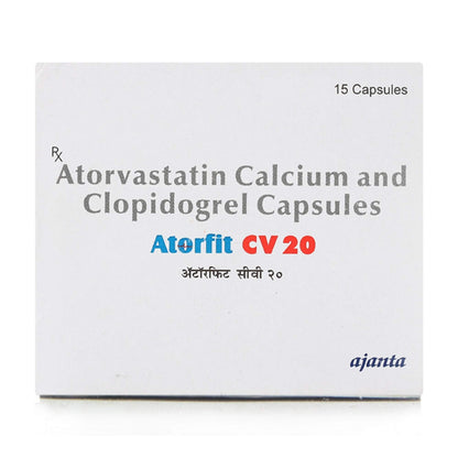 Atorfit CV 20 - Strip of 15 Capsules