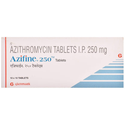 Azifine+ 250 - Strip of 10 Tablets