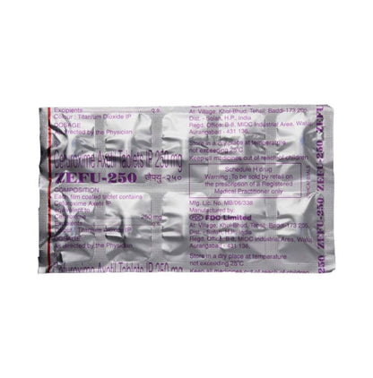 Zefu - Strip of 10 Tablets