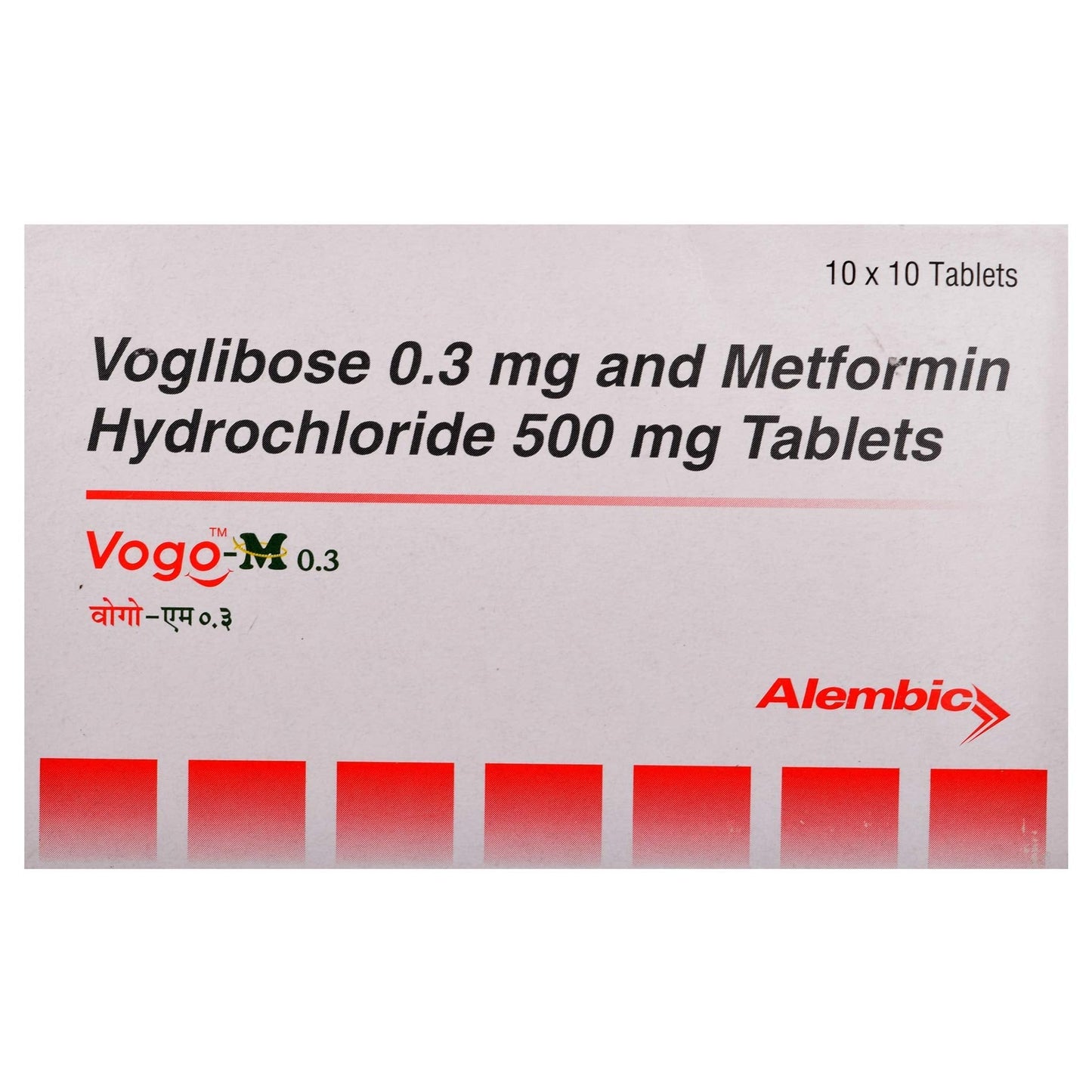 Vogo-M 0.3 - Strip of 10 Tablets