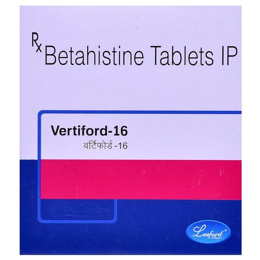 Vertiford 16MG - Strip of 10 Tablets