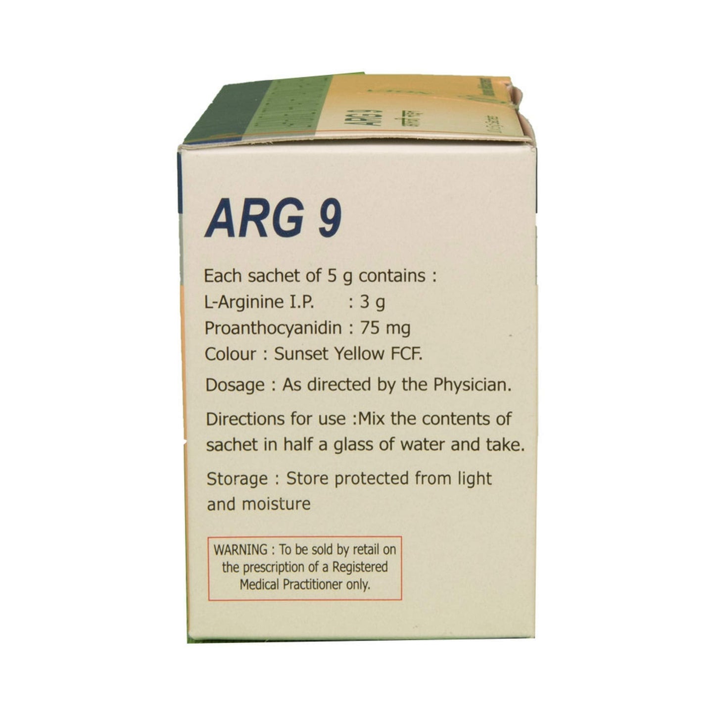 ARG 9 - Sachet of 10x5gm Granules