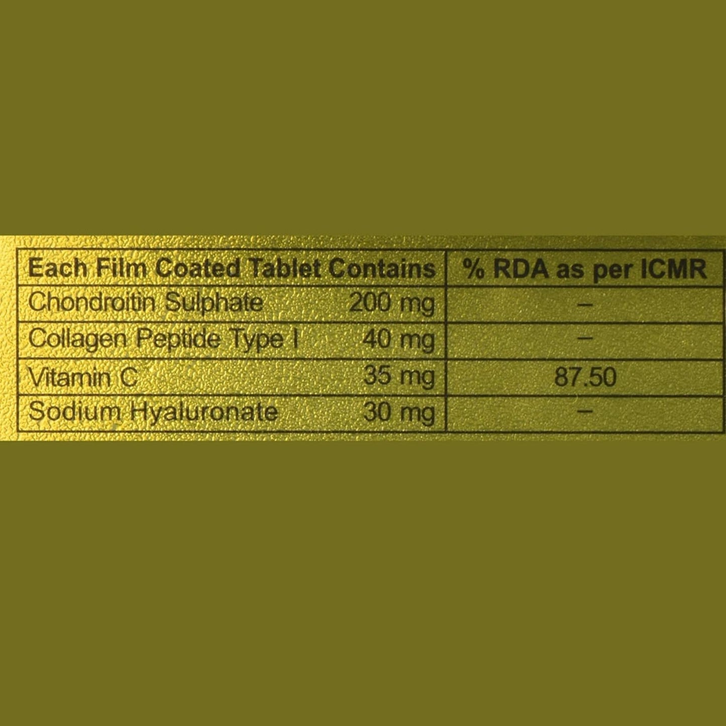 Tendomac - Blister Pack of 15 Tablets