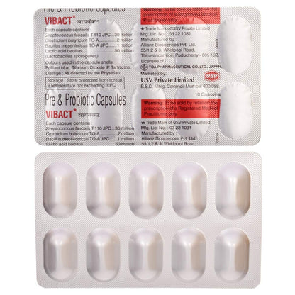 Vibact - Strip of 10 Capsules