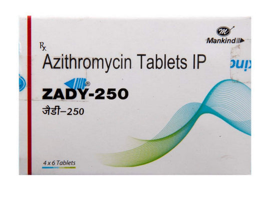 Zady-250 - Strip of 10 Tablets