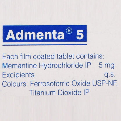 Admenta 5 - Strip of 10 Tablets