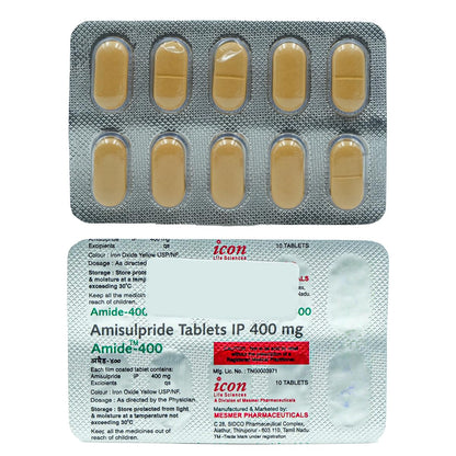 Amide-400 - Strip of 10 Tablets