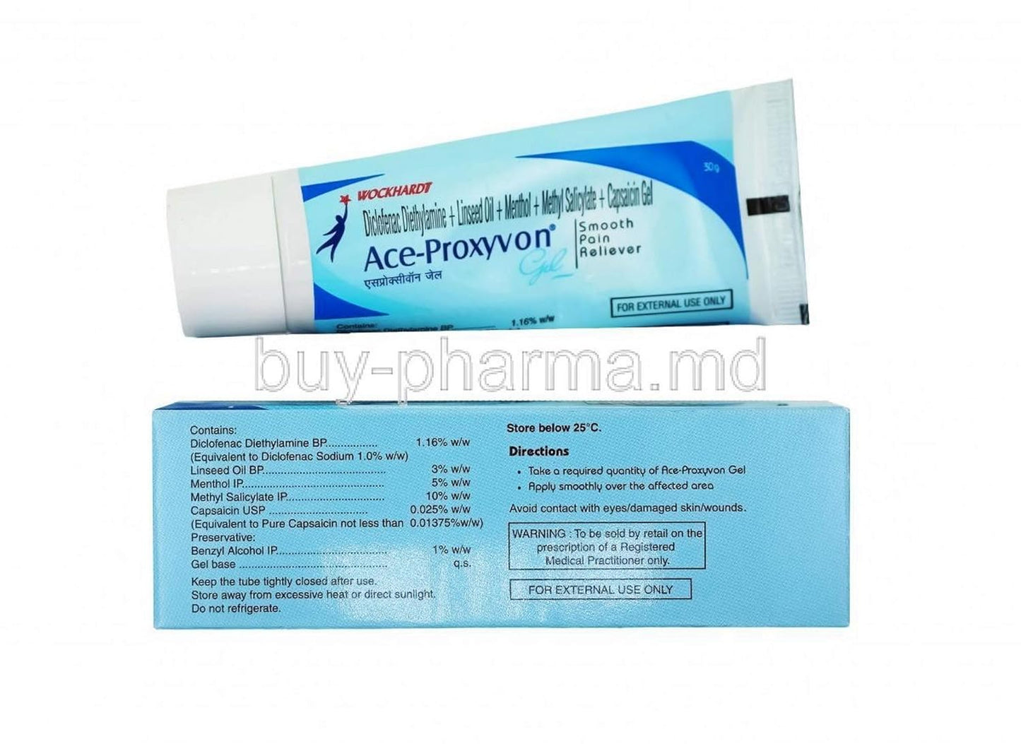 Ace-Proxyvon - Tube of 30g Gel