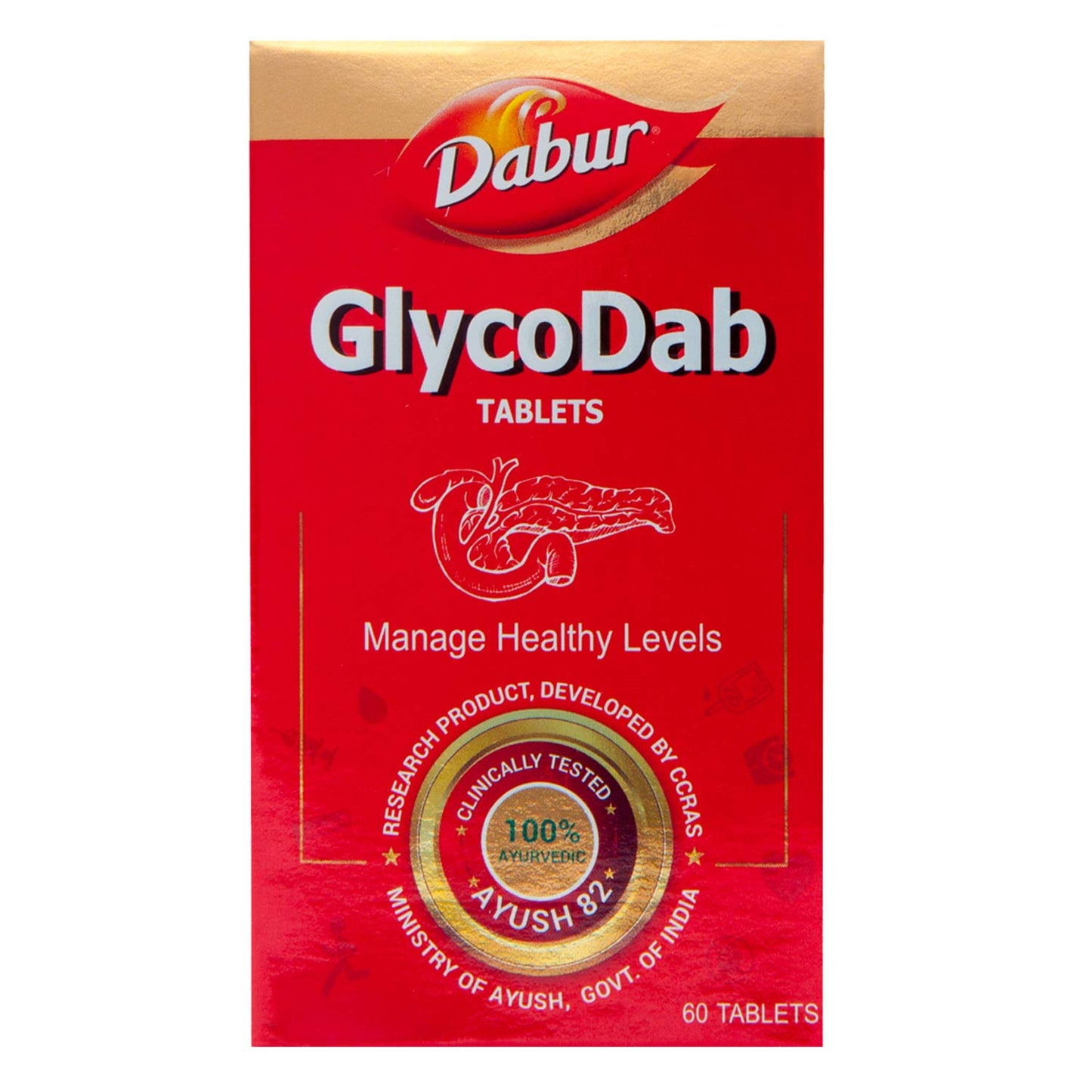 Dabur GlycoDab - 60 Tablets