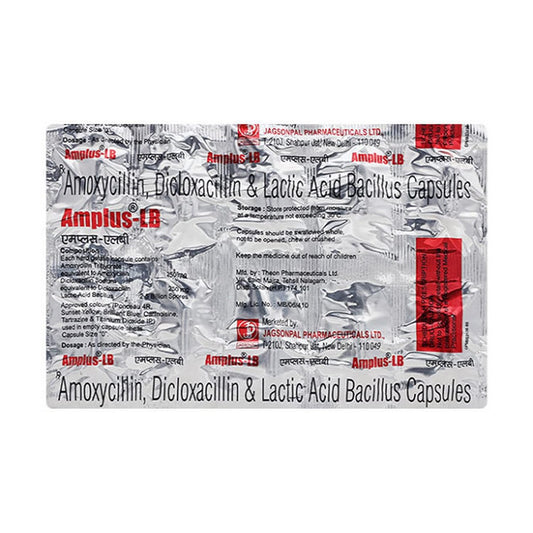 AMPLUS-LB - Strip of 10 Capsules