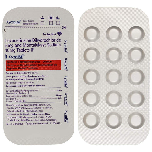 XyzalM - Strip of 15 Tablets