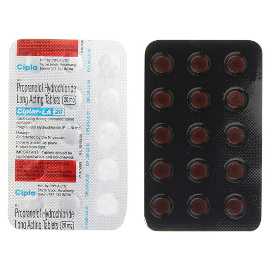 Ciplar-LA 20 - Strip of 15 Tablets