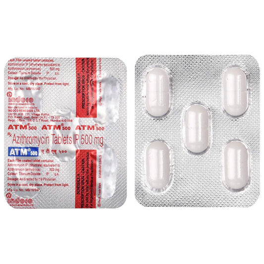 ATM 500 - Strip of 5 Tablets