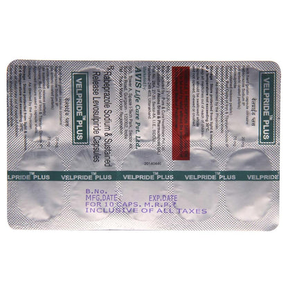 Velpride Plus - Strip of 10 Capsules