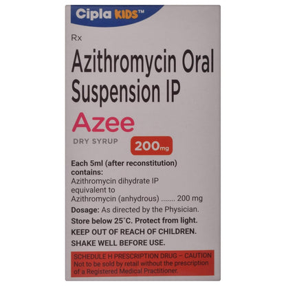 Azee - Bottle of 200 mg Dry Syrup