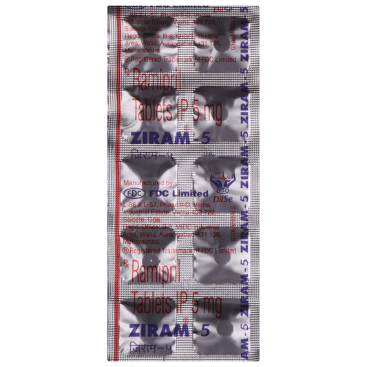 Ziram-5 - Strip of 10 Tablets