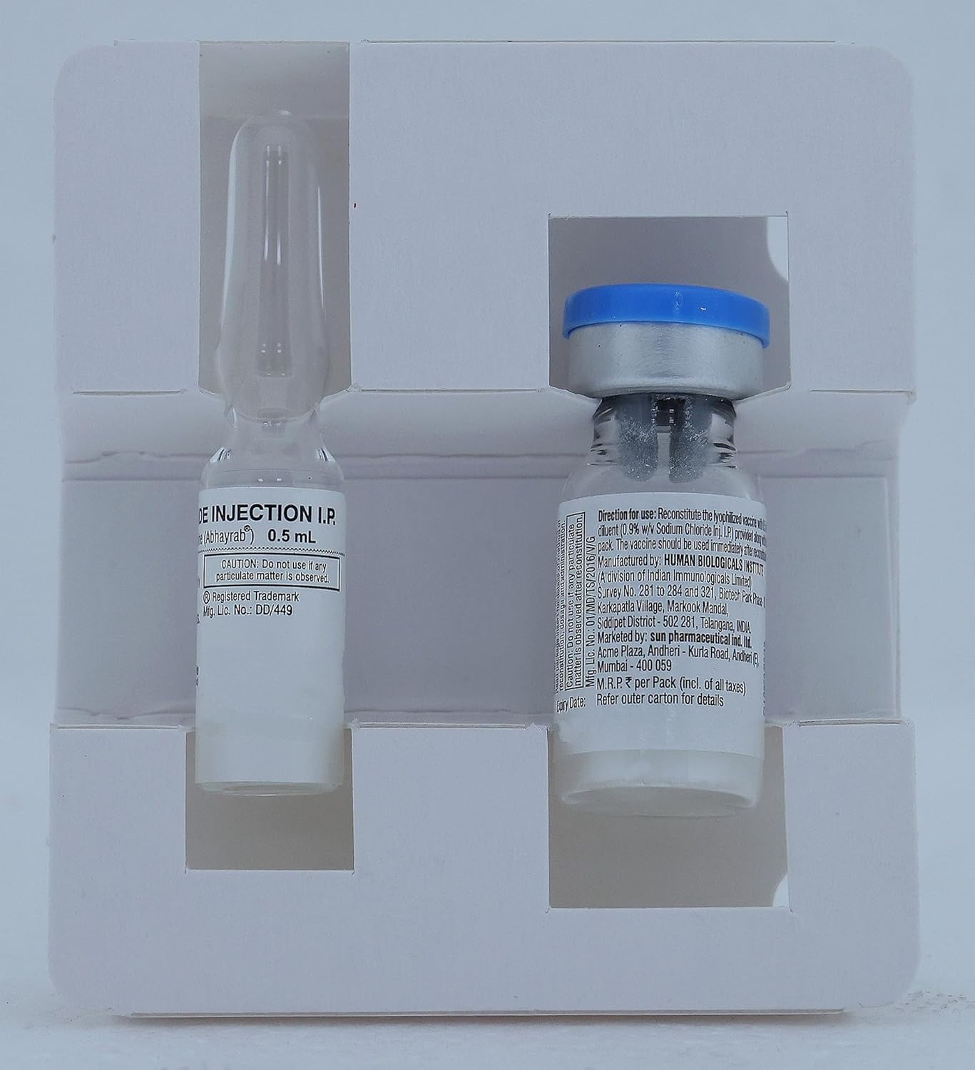 Xprab 2.5IU - Vial of 0.5ml Injection