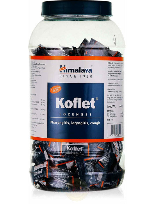 Himalaya Koflet - Bottle of 200 Lozenges