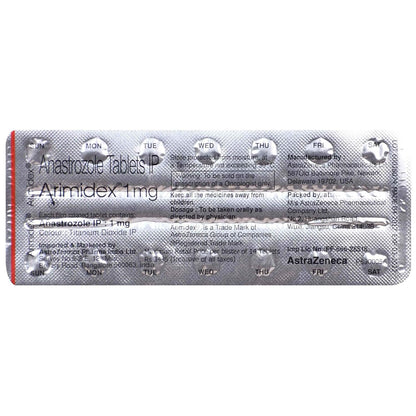 Arimidex 1mg - Strip of 14 Tablets