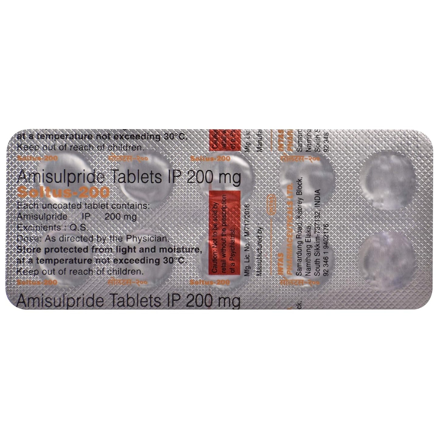 Soltus- 200 - Strip of 10 Tablets