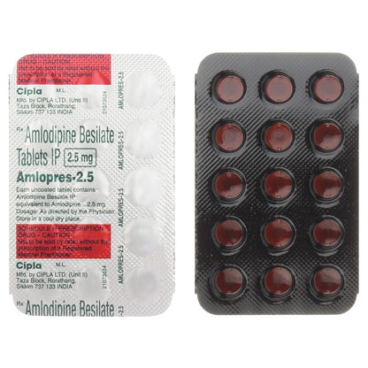 Amlopres-2.5 - Strip of 15 Tablets