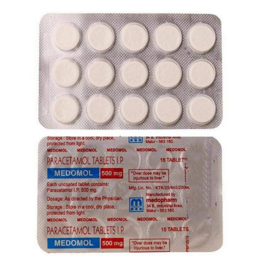 Medomol 500 - Strip of 15 Tablets