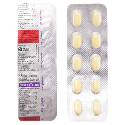 Zisper Plus - Strip of 10 Tablets