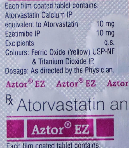 Aztor EZ 20 - Strip of 10 Tablets