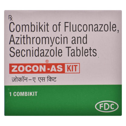 Zocon AS KIT - Strip of 4 Tablets