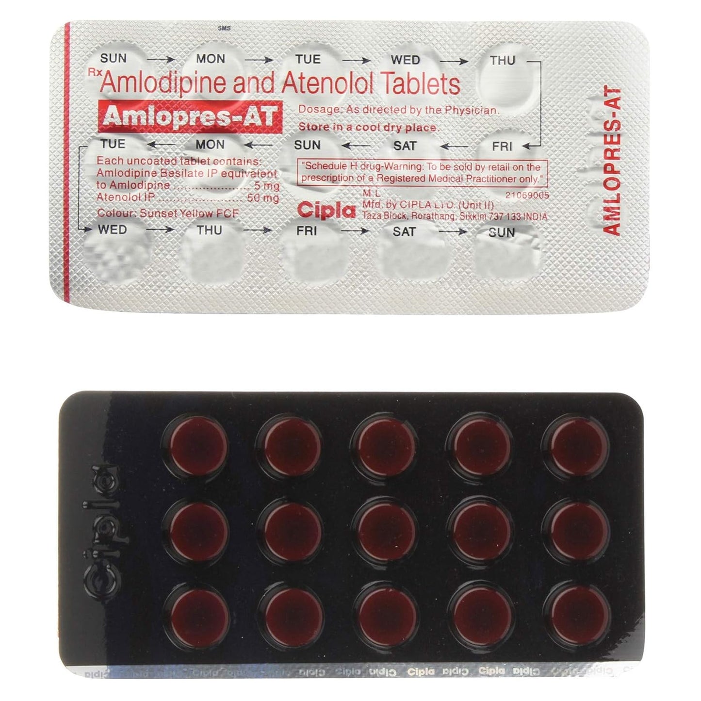 Amlopres-AT - Strip of 15 Tablets