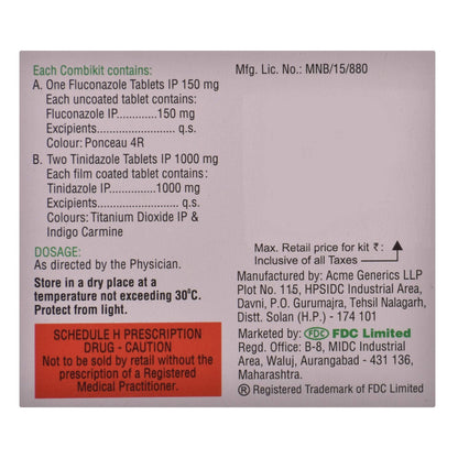 Zocon-T-Kit - Strip of 3 Tablets