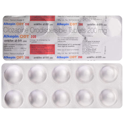 Alkepin ODT 200 - Strip of 10 Tablets