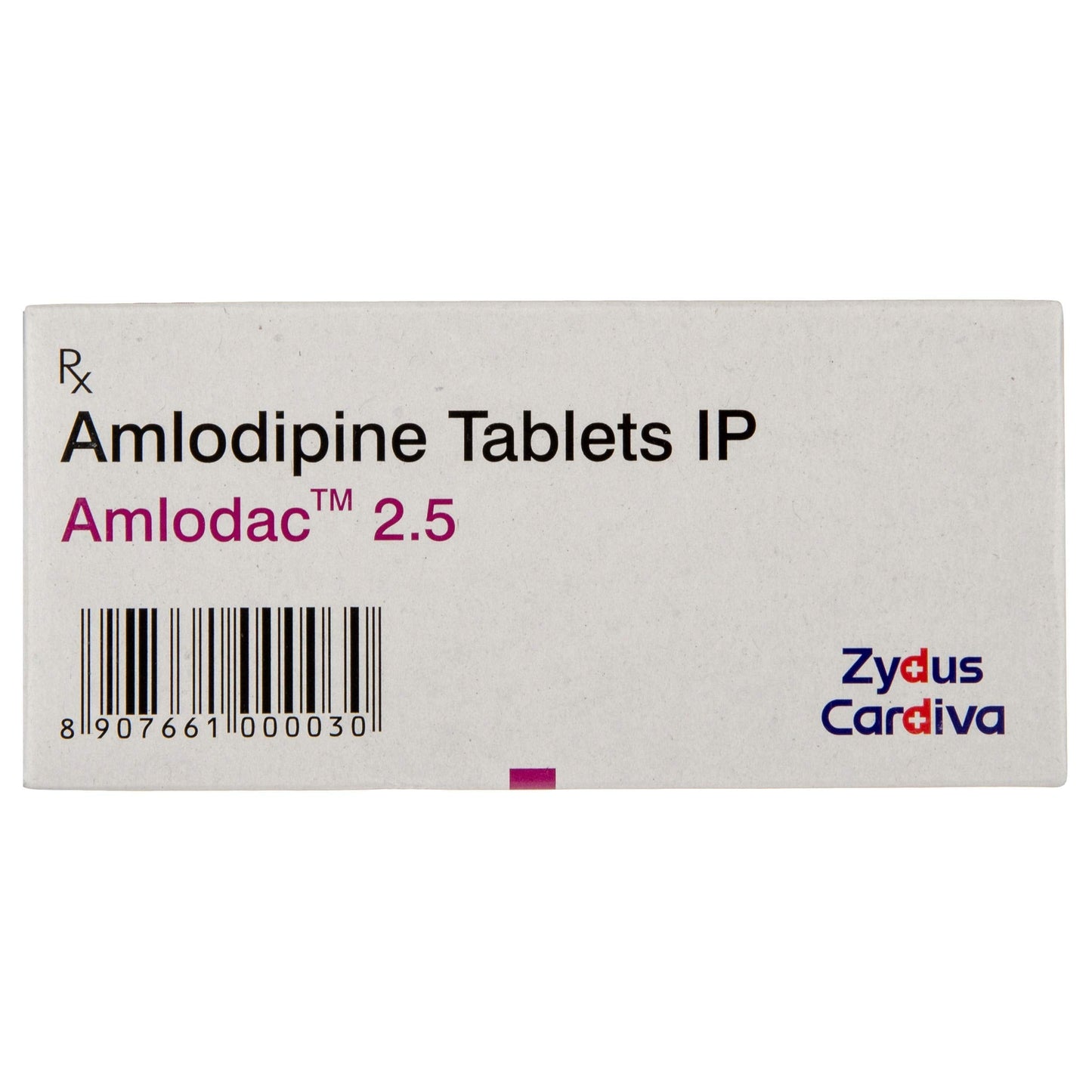 Amlodac 2.5 - Strip of 30 Tablets