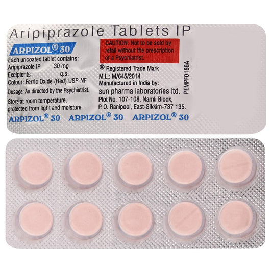 Arpizol 30 - Strip of 10 Tablets