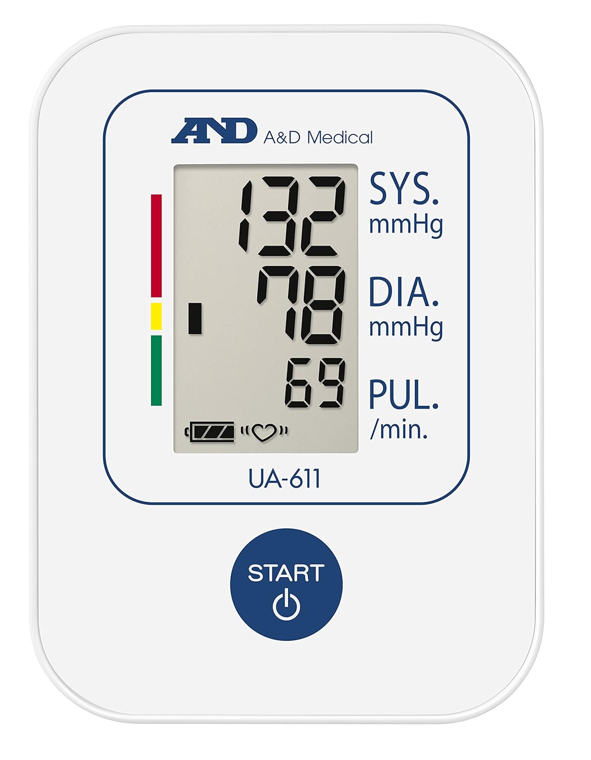 And Ua-611 Blood Pressure Monitor (Multicolor)