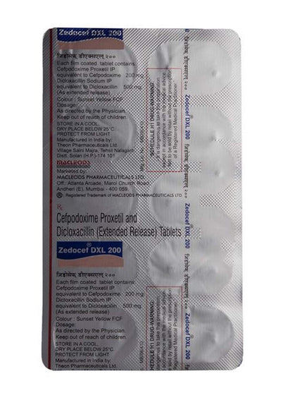 Zedocef-Dxl - Strip of 10 Tablets