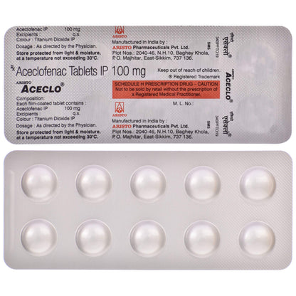 Aceclo - Strip of 10 Tablets