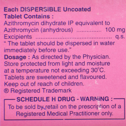 Azibest DT 100 - Strip of 3 Tablets