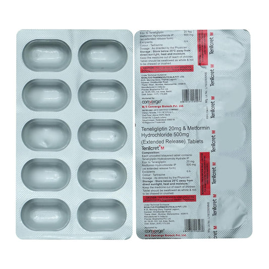 Tenlicret M - Strip of 10 Tablets