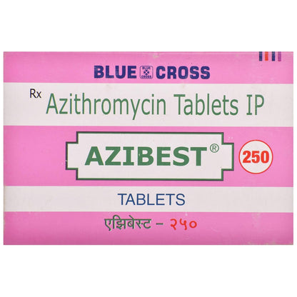 Azibest 250 - Strip of 6 Tablets